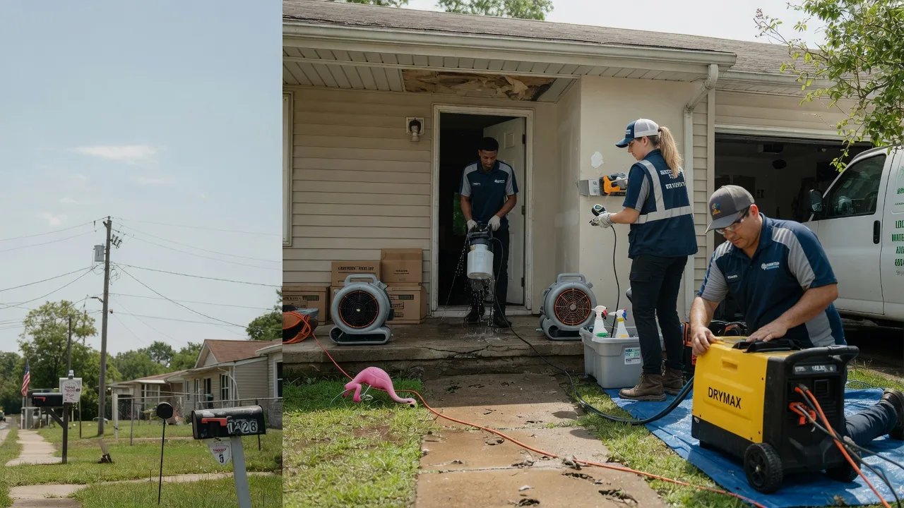 Storm Damage Water Removal in Erwinville, LA near me
